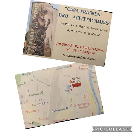 Casa Friends Lingotto Ospedali Metro Spezia Turín