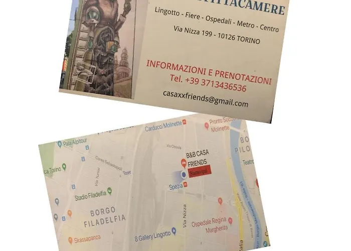 Casa Friends Lingotto Ospedali Metro Spezia Turin